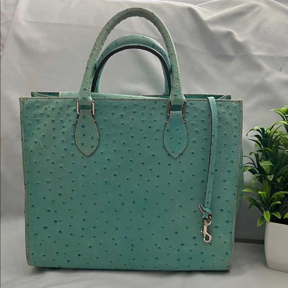 Dooney & Bourke Aqua Textured Tote - Picture 3 of 16